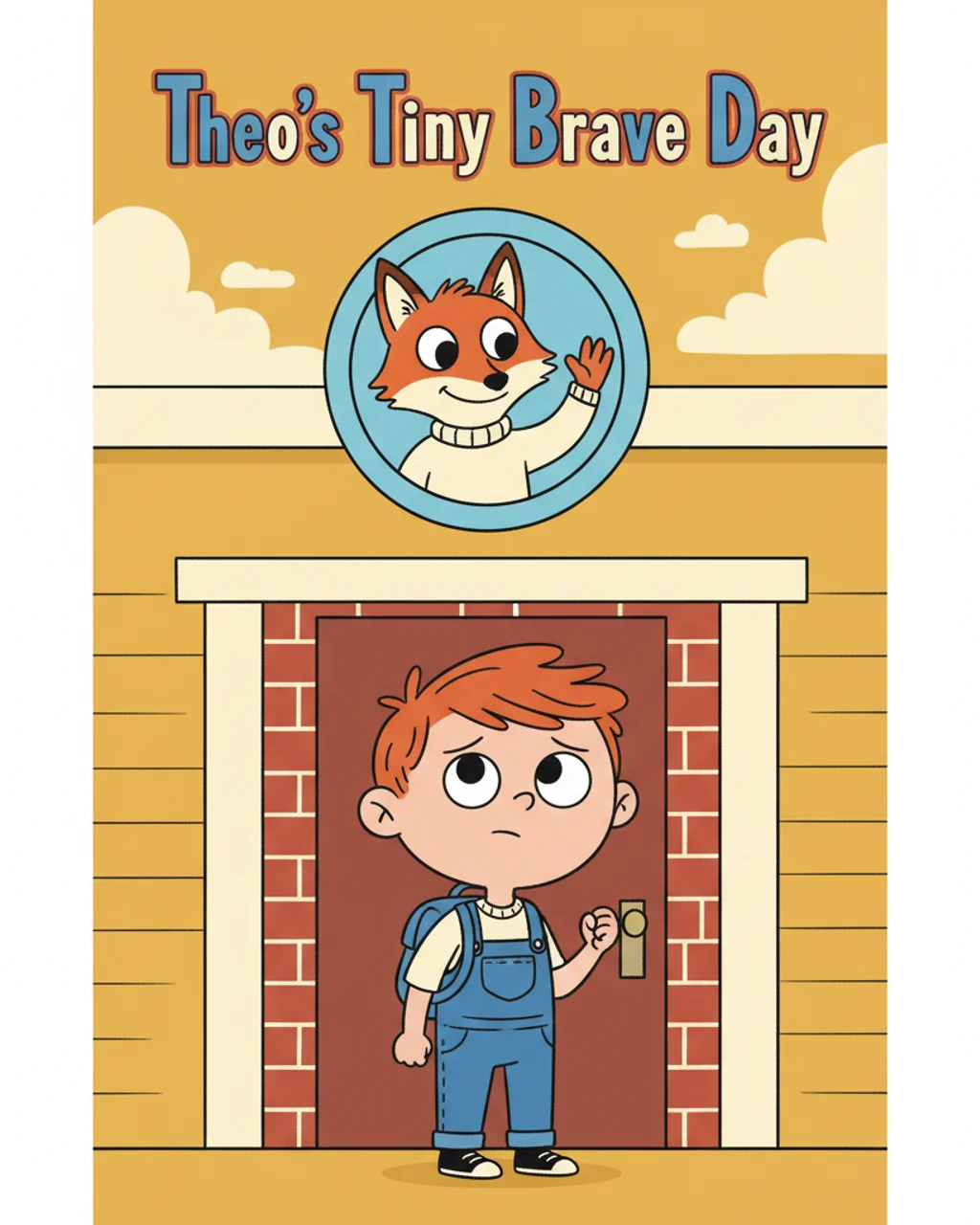 Cover of Theo's Tiny Brave Day, starring Theo, age 5