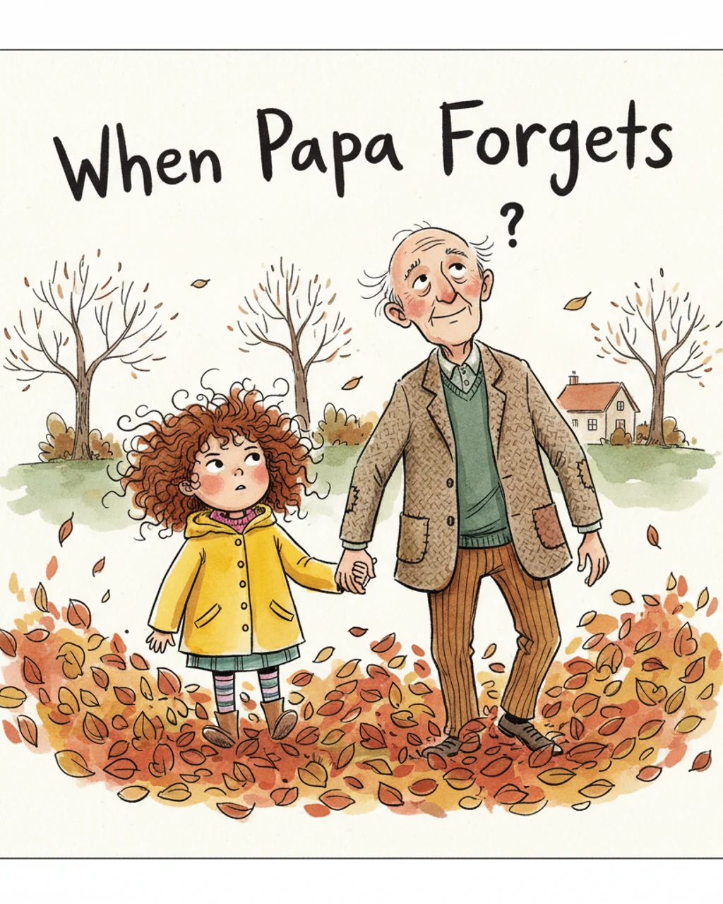 Cover of When Papa Forgets, starring Iris, age 5
